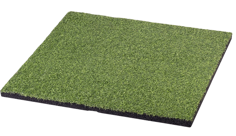 Artificial Grass Covered Sbr Tile Rubber